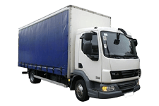 Car Hire Elgin - 7.5 Tonne Curtain Side Truck - Truck hire Elgin