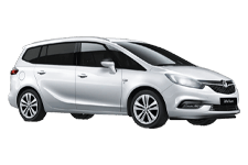 Car Hire Elgin - Vauxhall Zafira 7-Seater - Minibus hire Elgin